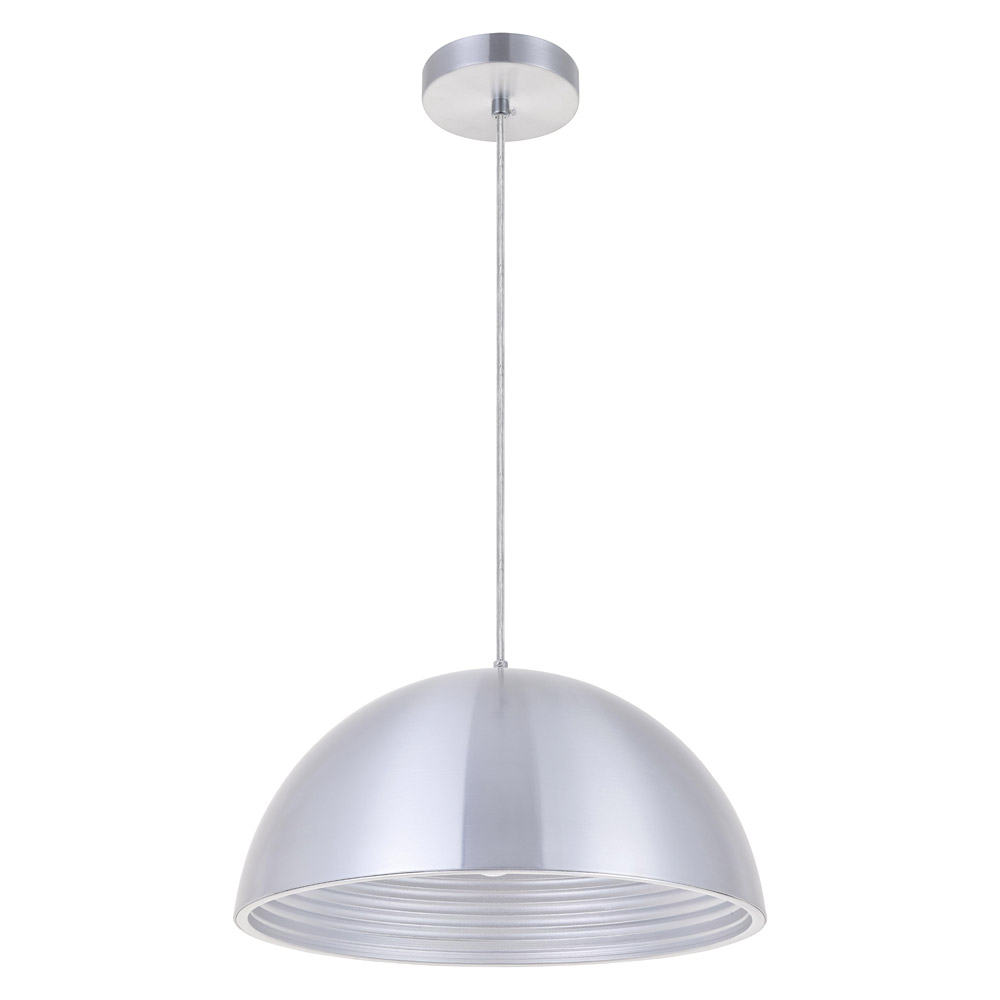 Elegant Circa 1-Light Pendant - Burnished Nickel, L 15.5" (LDPD2042BN)
