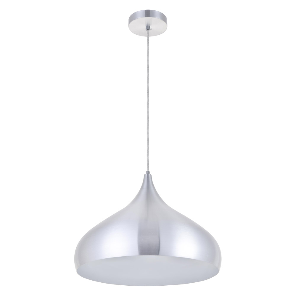 Elegant Circa 1-Light Pendant - Burnished Nickel, L 16.5" (LDPD2045BN)