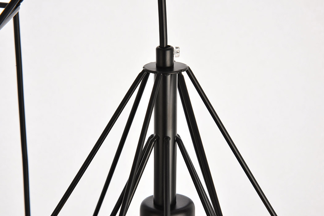 Elegant Pendant Light - Black, L 18.1" (LDPD2091)