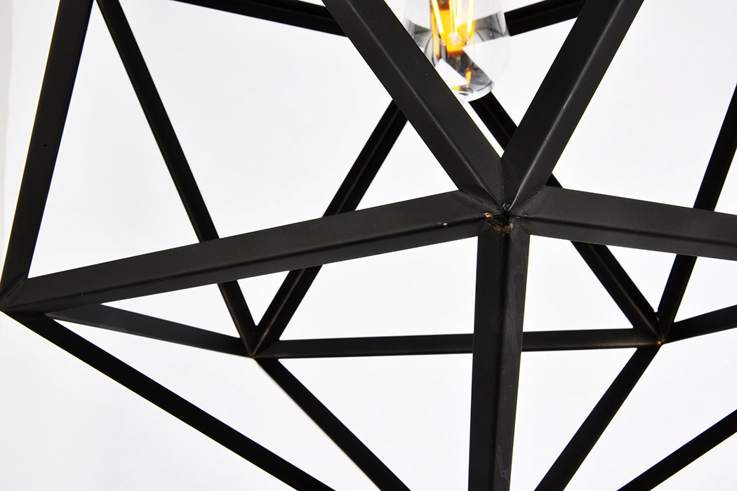 Elegant Pendant Light - Black, L 19.7" (LDPD2111)