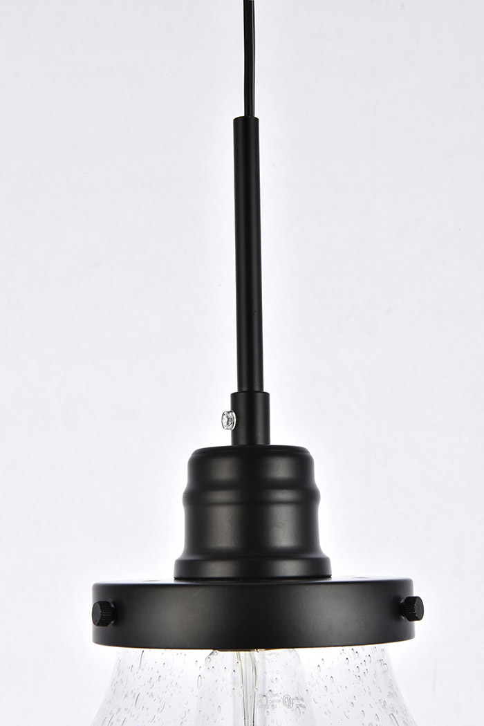 Elegant Lyle 1 Light Plug - Black (LDPG6252BK)