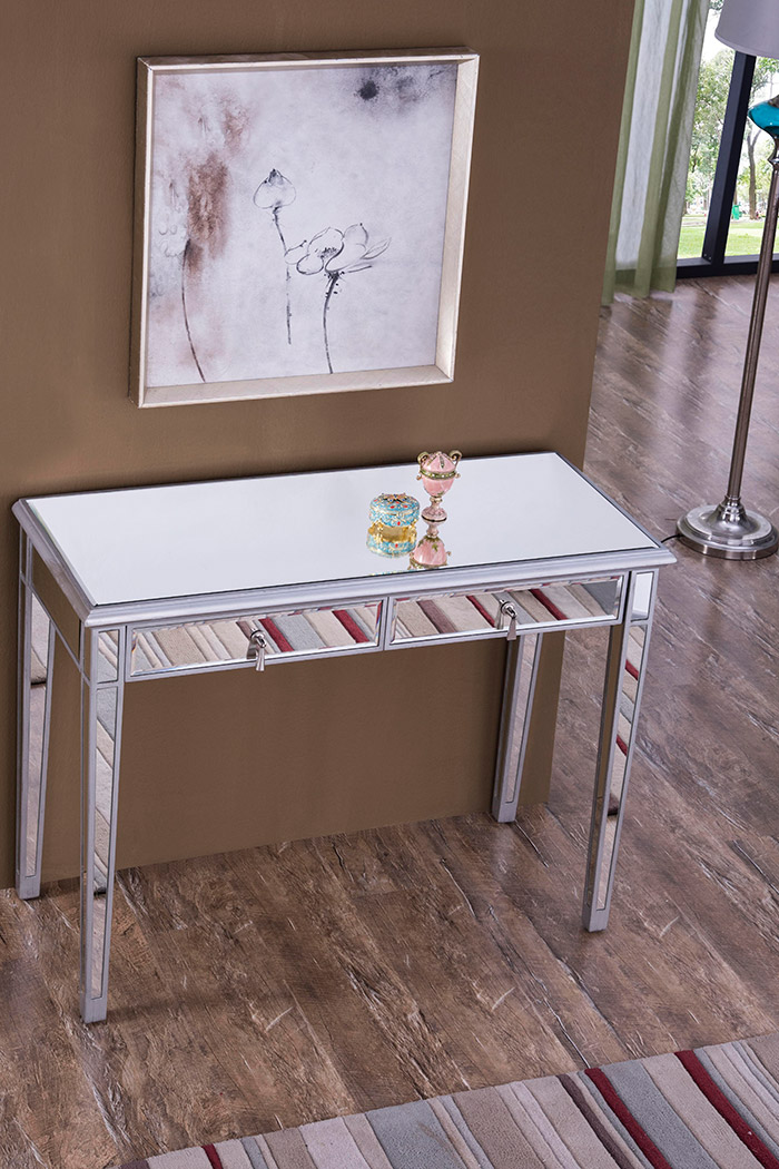 Elegant Vanity Table - Silver (MF6-1006S)