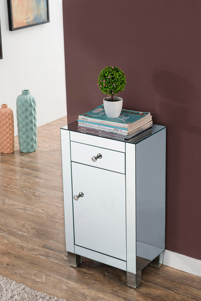 Elegant - 1 Drawer 1 Door Cabinet (MF6-1035)