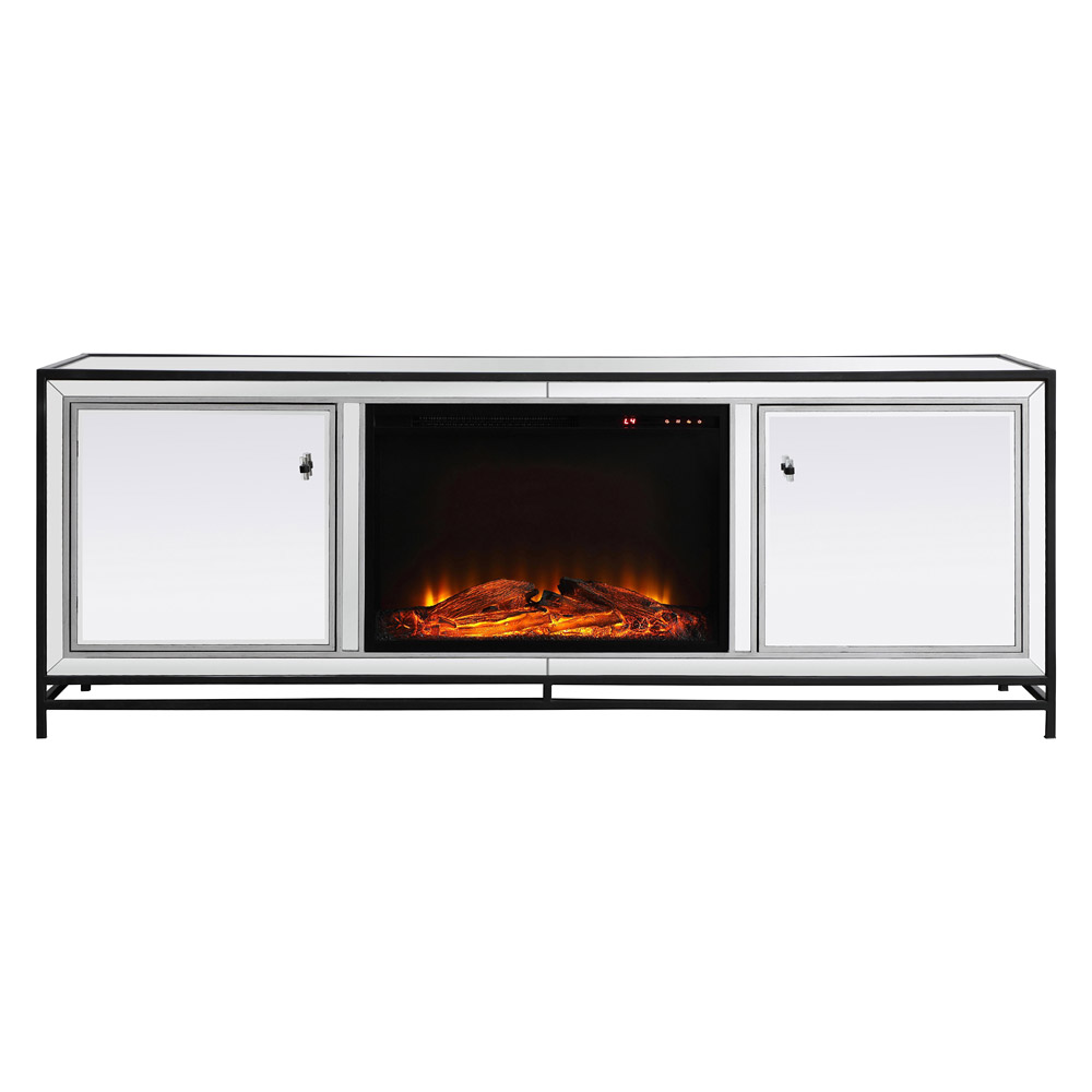 Elegant - James Mirrored TV Stand