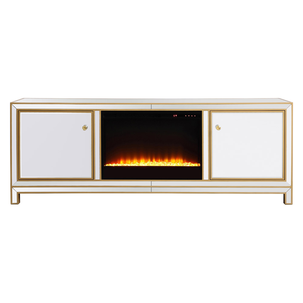 Elegant - James Mirrored TV Stand