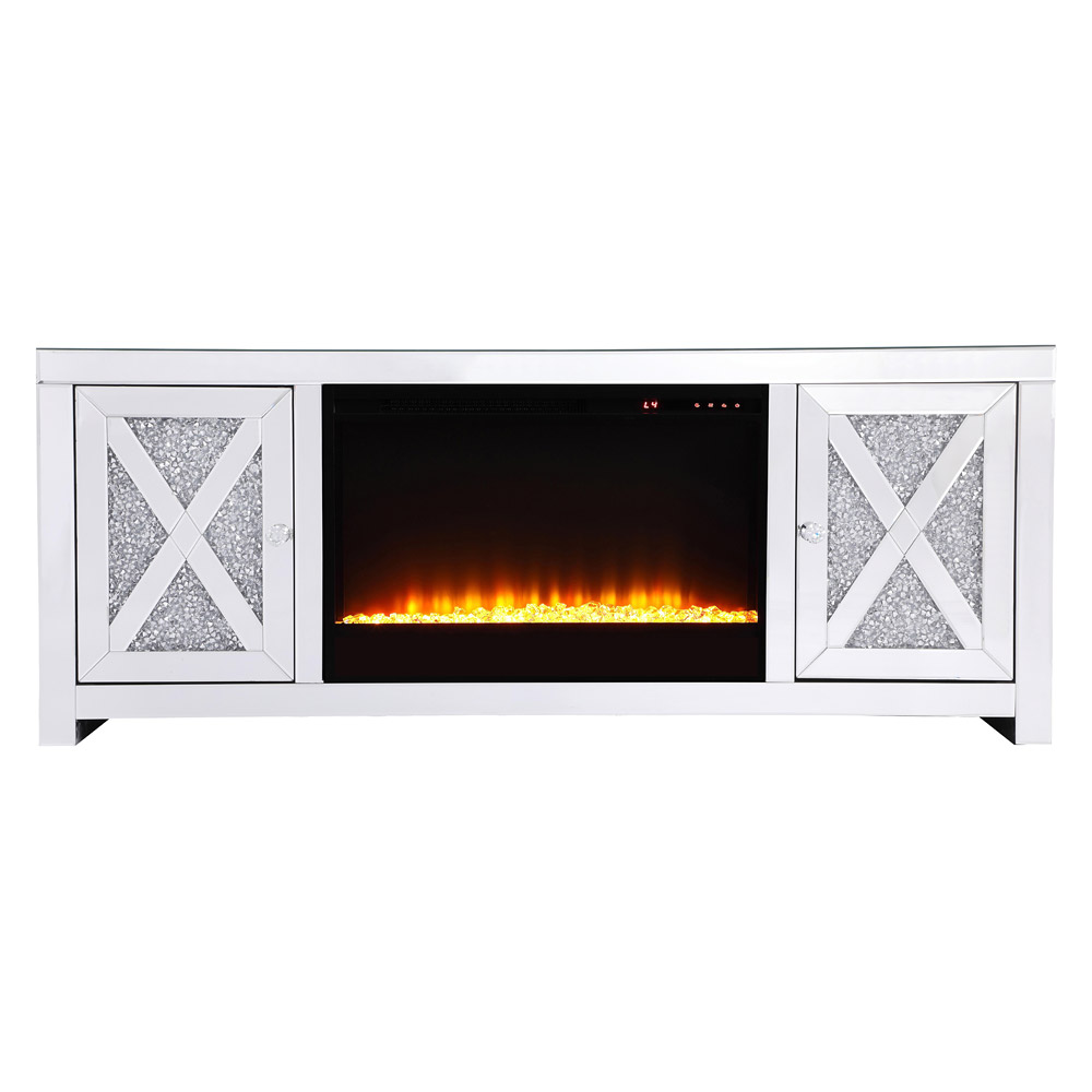Elegant - Crystal Mirrored TV Stand (PNT-MF9903)