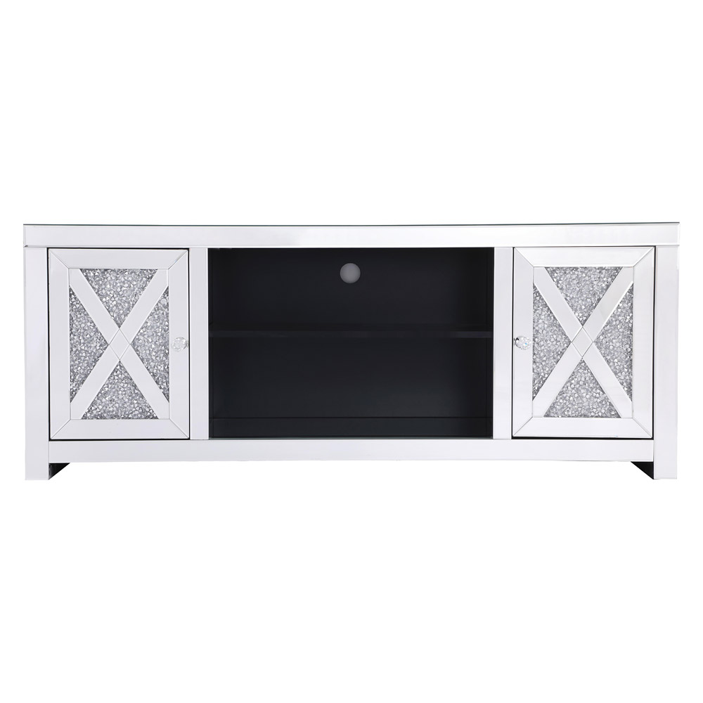 Elegant - Crystal Mirrored TV Stand (PNT-MF9903)