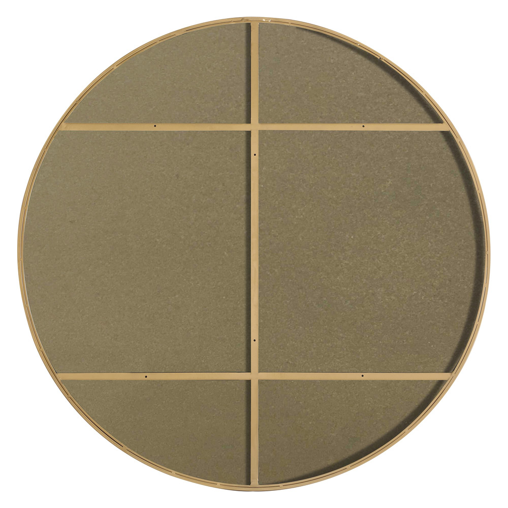 Elegant Wall Mirror - Brass, L 48" (MR4048BR)