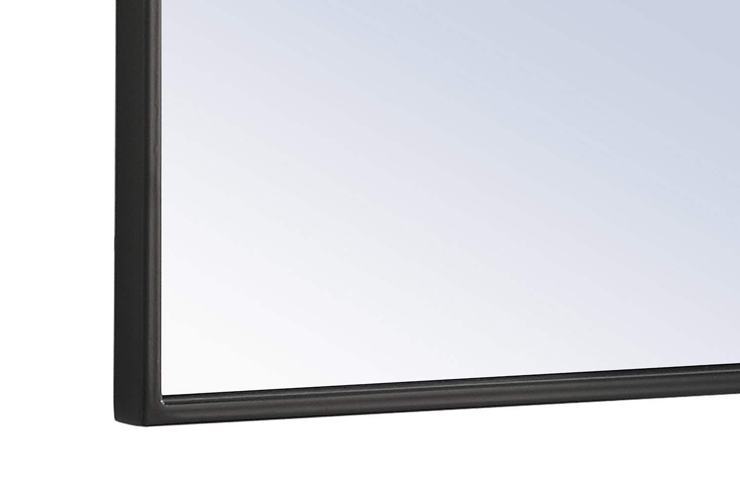 Elegant Wall Mirror - Black, L 40" (MR4074BK)