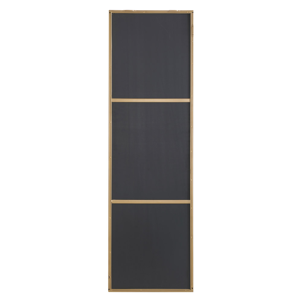 Elegant Wall Mirror - Brass, L 18" (MR4082BR)