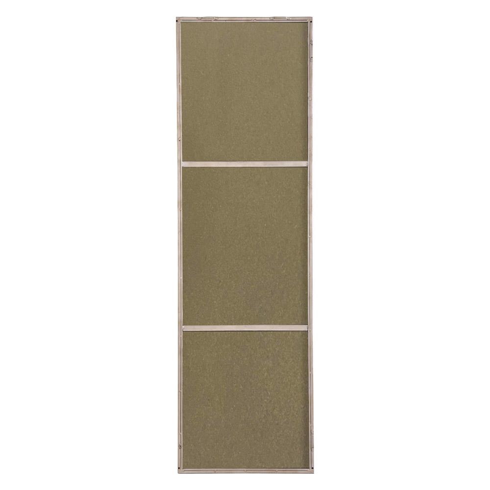 Elegant Wall Mirror - Silver, L 18" (MR4083S)