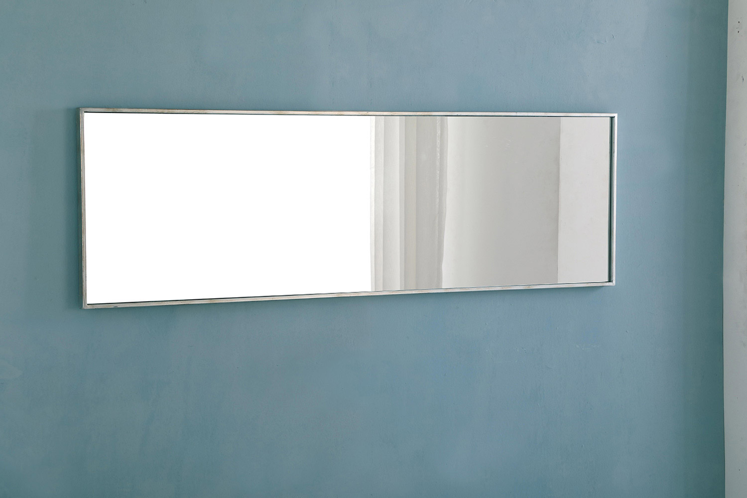 Elegant Wall Mirror - Silver, L 18" (MR4083S)