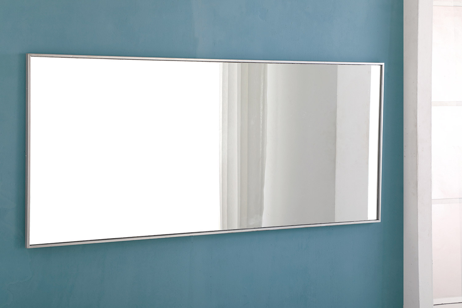 Elegant Wall Mirror - Silver, L 30" (MR4086S)