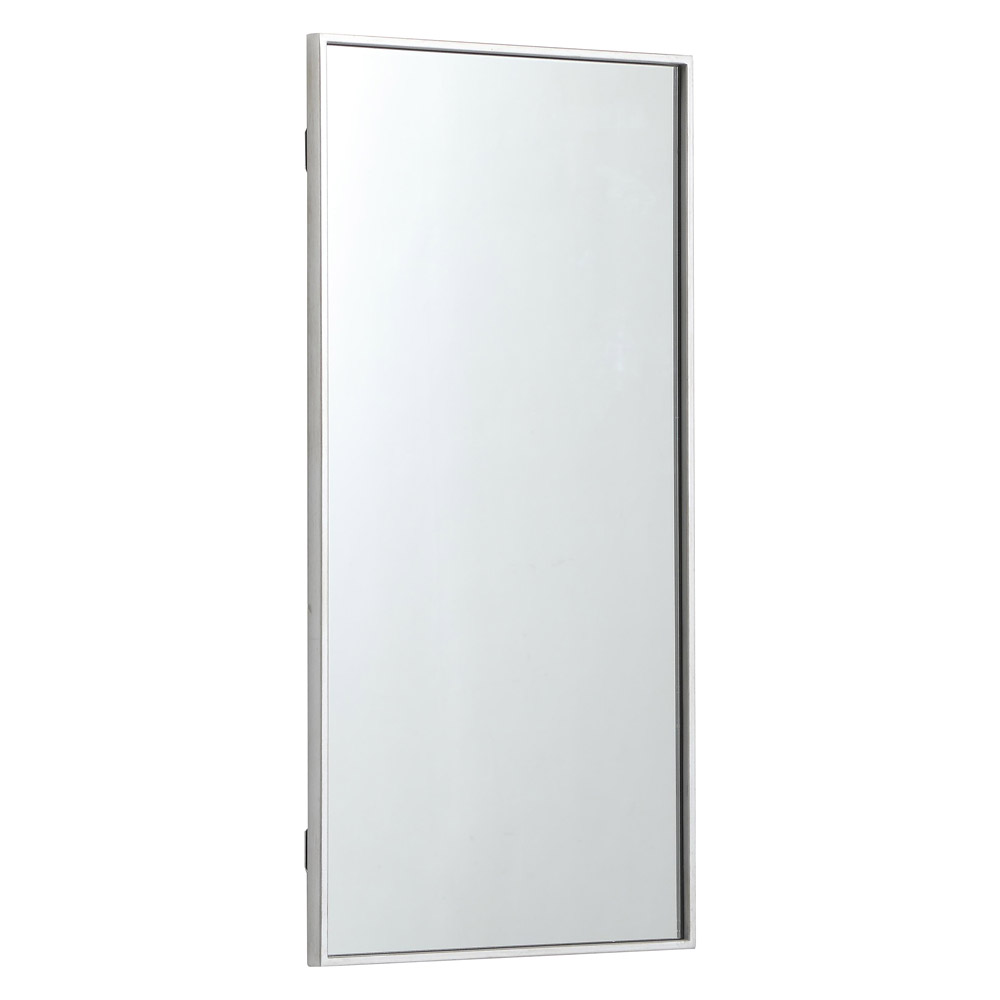 Elegant Wall Mirror - Silver, L 18" (MR41836S)