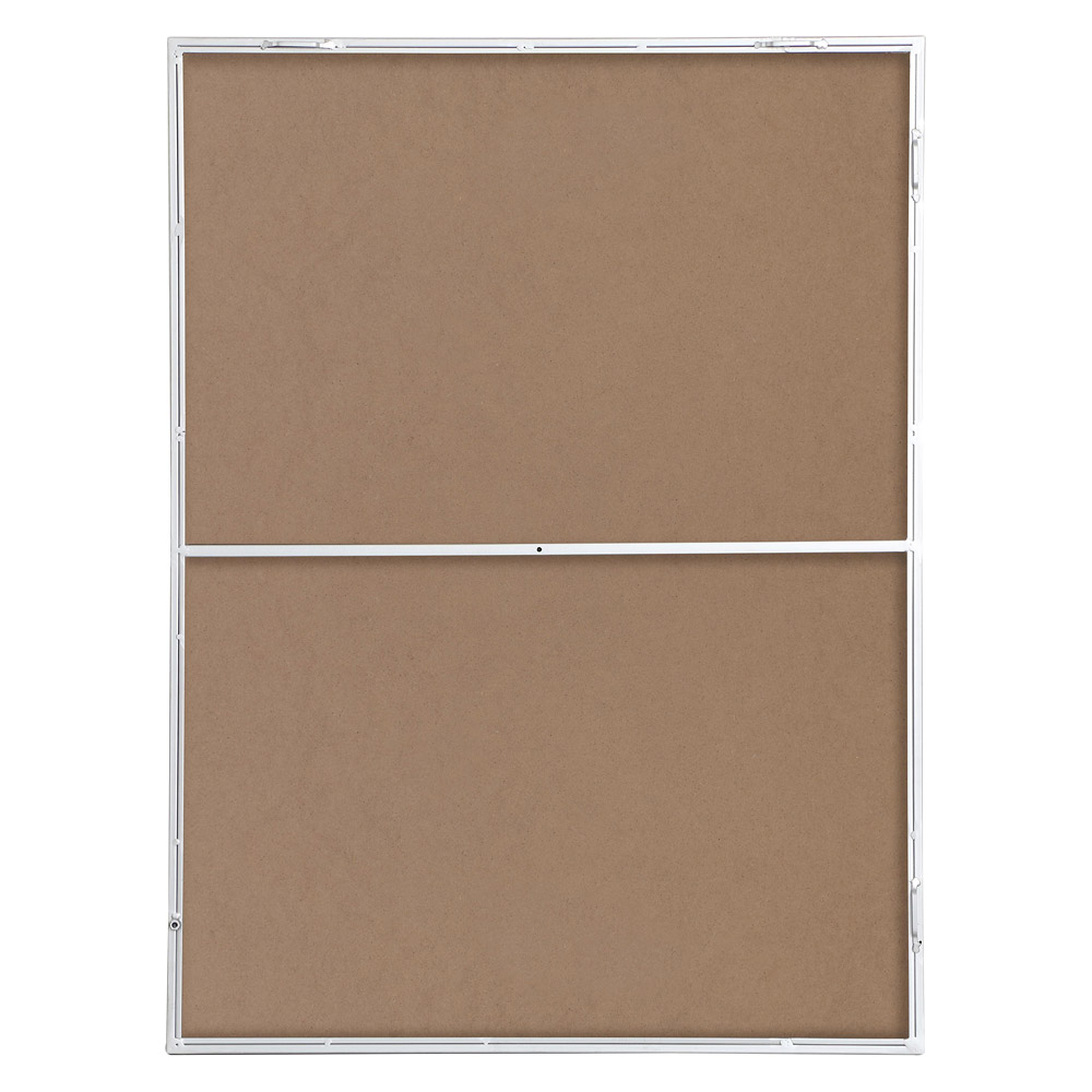 Elegant Wall Mirror - Silver, L 40" (MR43040S)