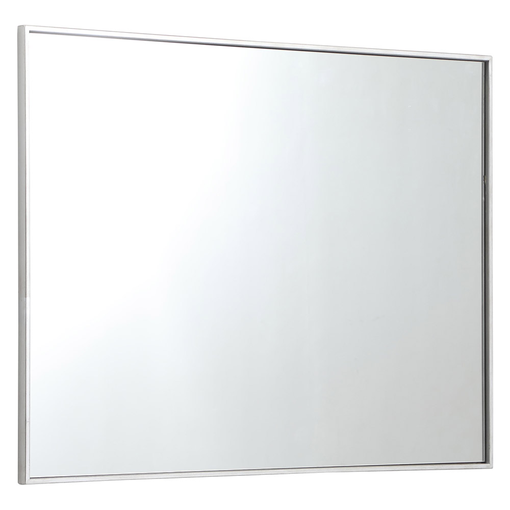 Elegant Wall Mirror - Silver, L 40" (MR43040S)