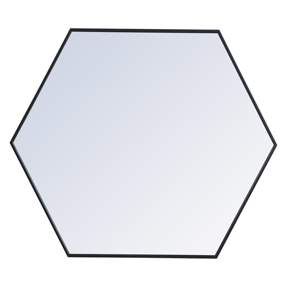 Elegant Wall Mirror - Black, L 41" (MR4541BK)