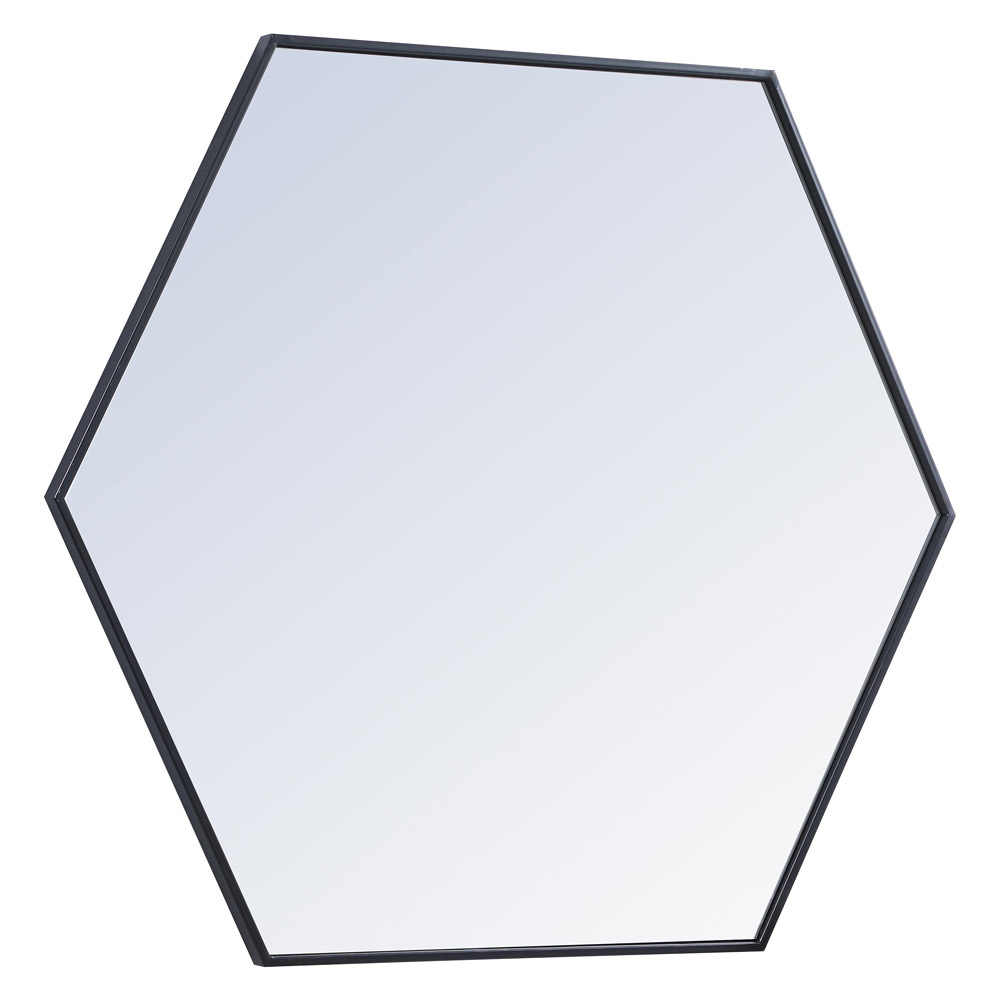 Elegant Wall Mirror - Black, L 41" (MR4541BK)