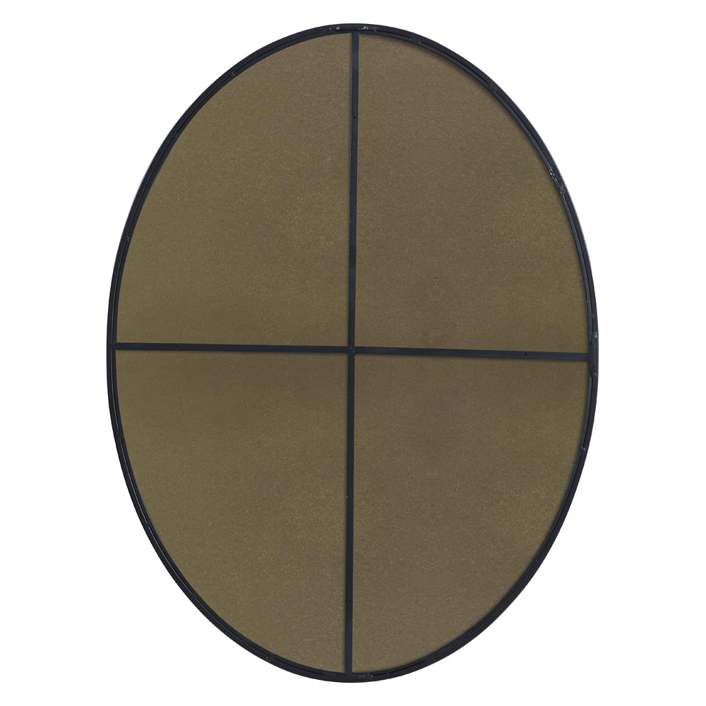 Elegant Wall Mirror - Black, L 40" (MR4630BK)