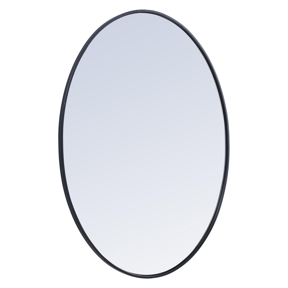 Elegant Wall Mirror - Black, L 40" (MR4630BK)