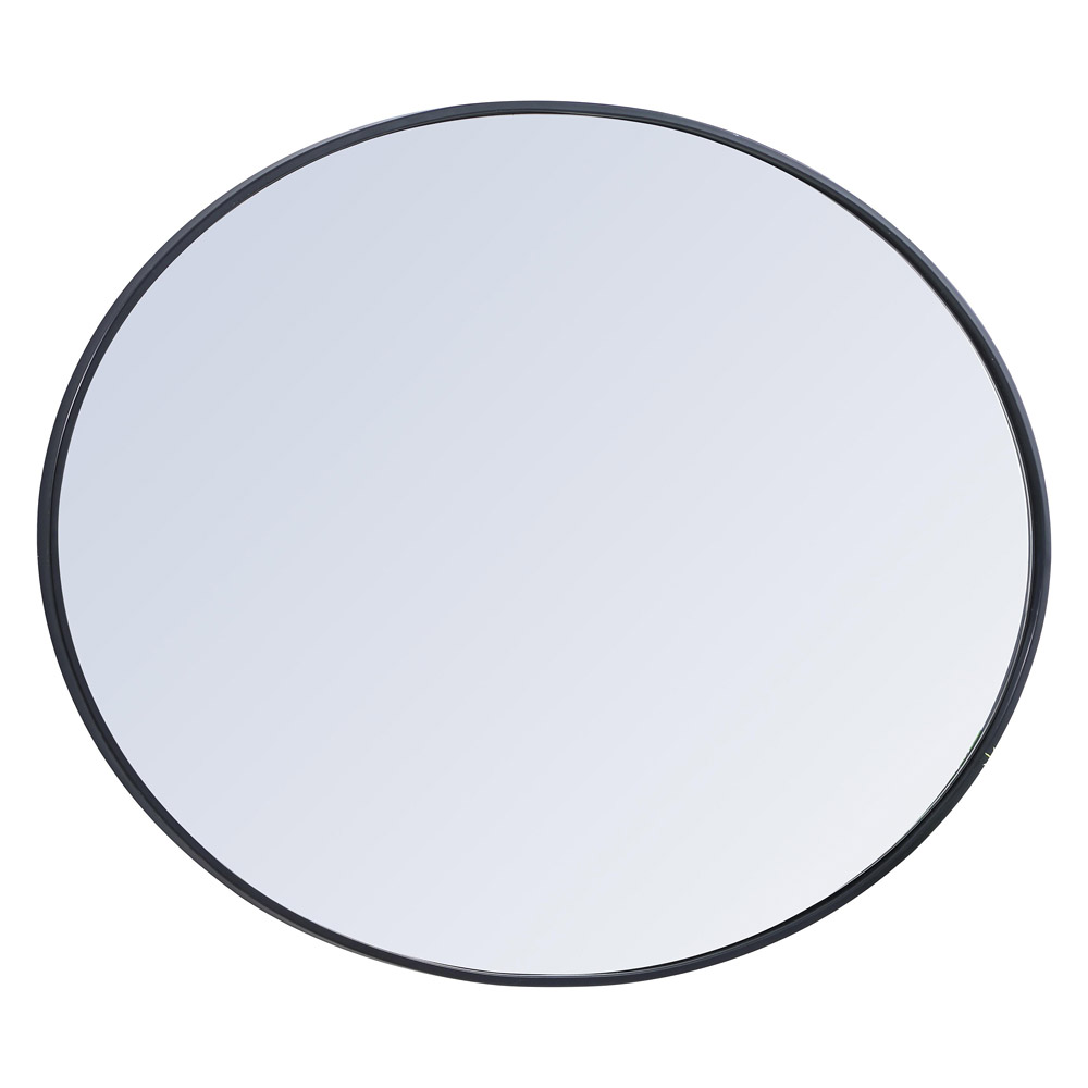 Elegant Wall Mirror - Black, L 40" (MR4630BK)