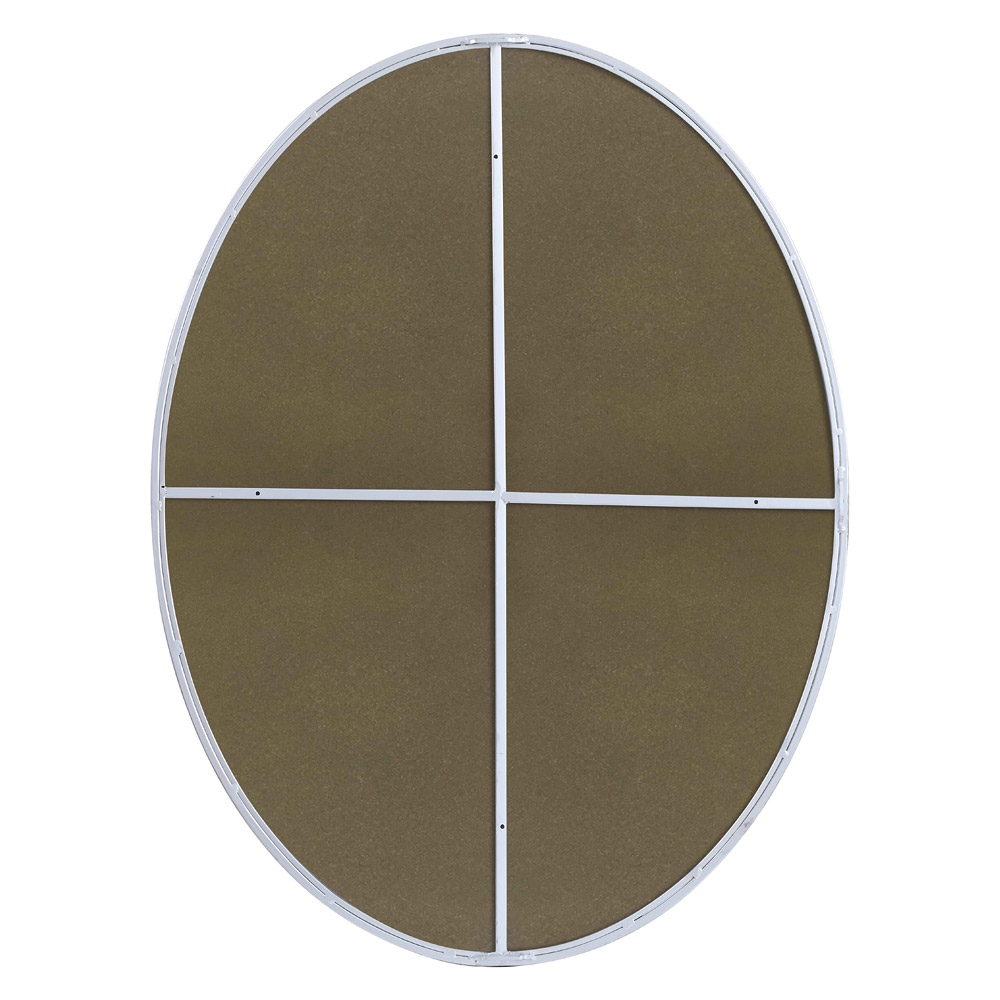 Elegant Wall Mirror - Silver, L 40" (MR4630S)