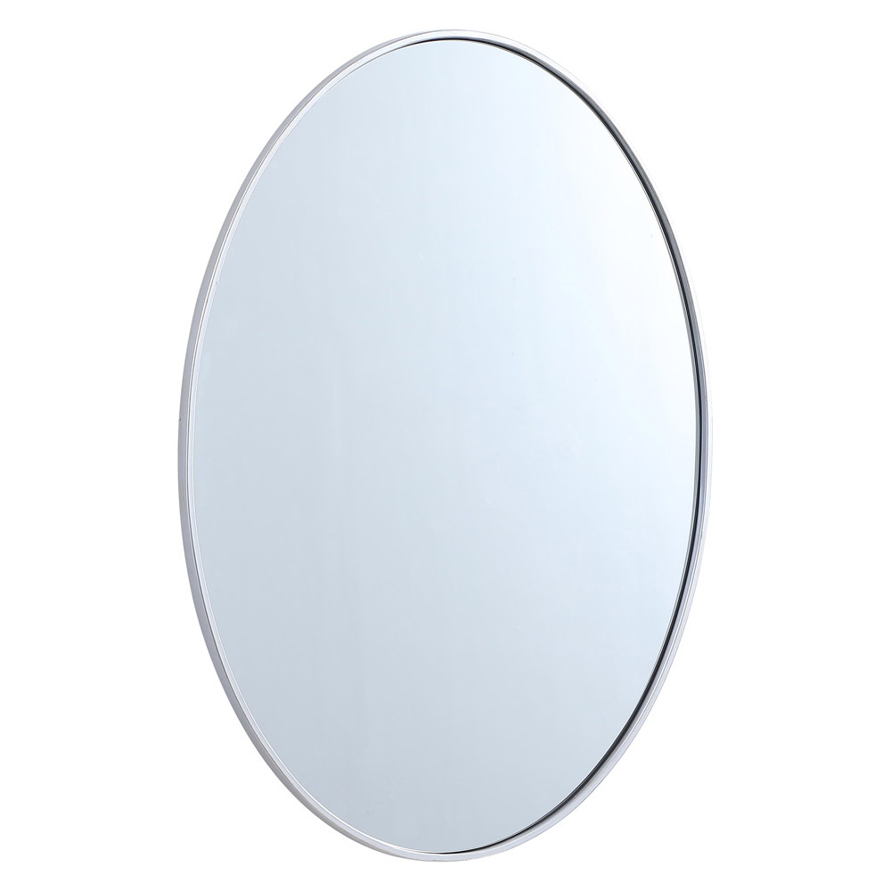 Elegant Wall Mirror - Silver, L 40" (MR4630S)