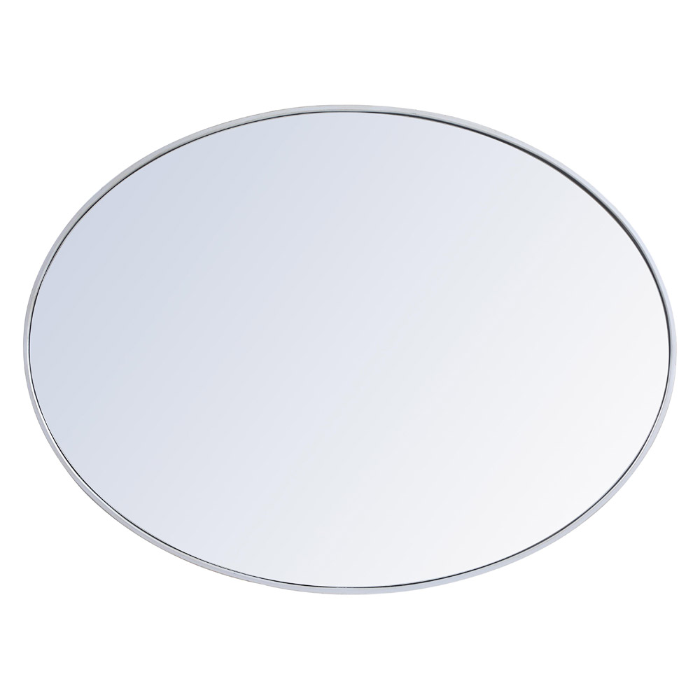 Elegant Wall Mirror - Silver, L 40" (MR4630S)