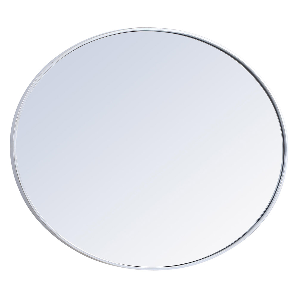 Elegant Wall Mirror - Silver, L 40" (MR4630S)