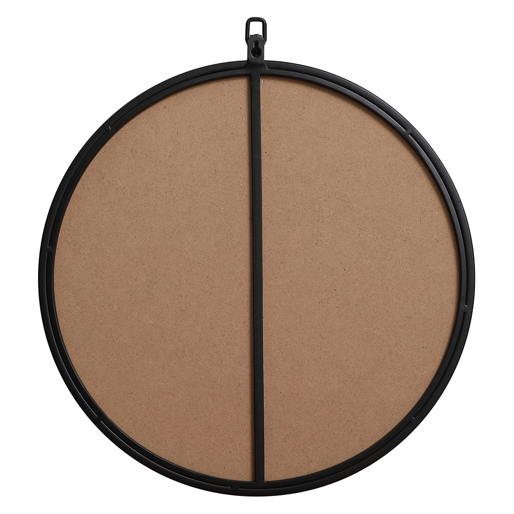 Elegant Wall Mirror - Black, L 18" (MR4718BK)