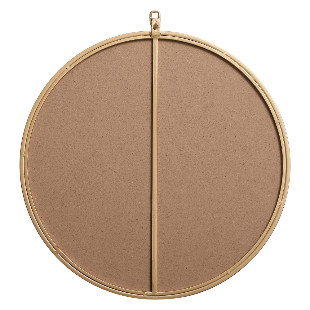 Elegant Wall Mirror - Brass, L 21" (MR4721BR)