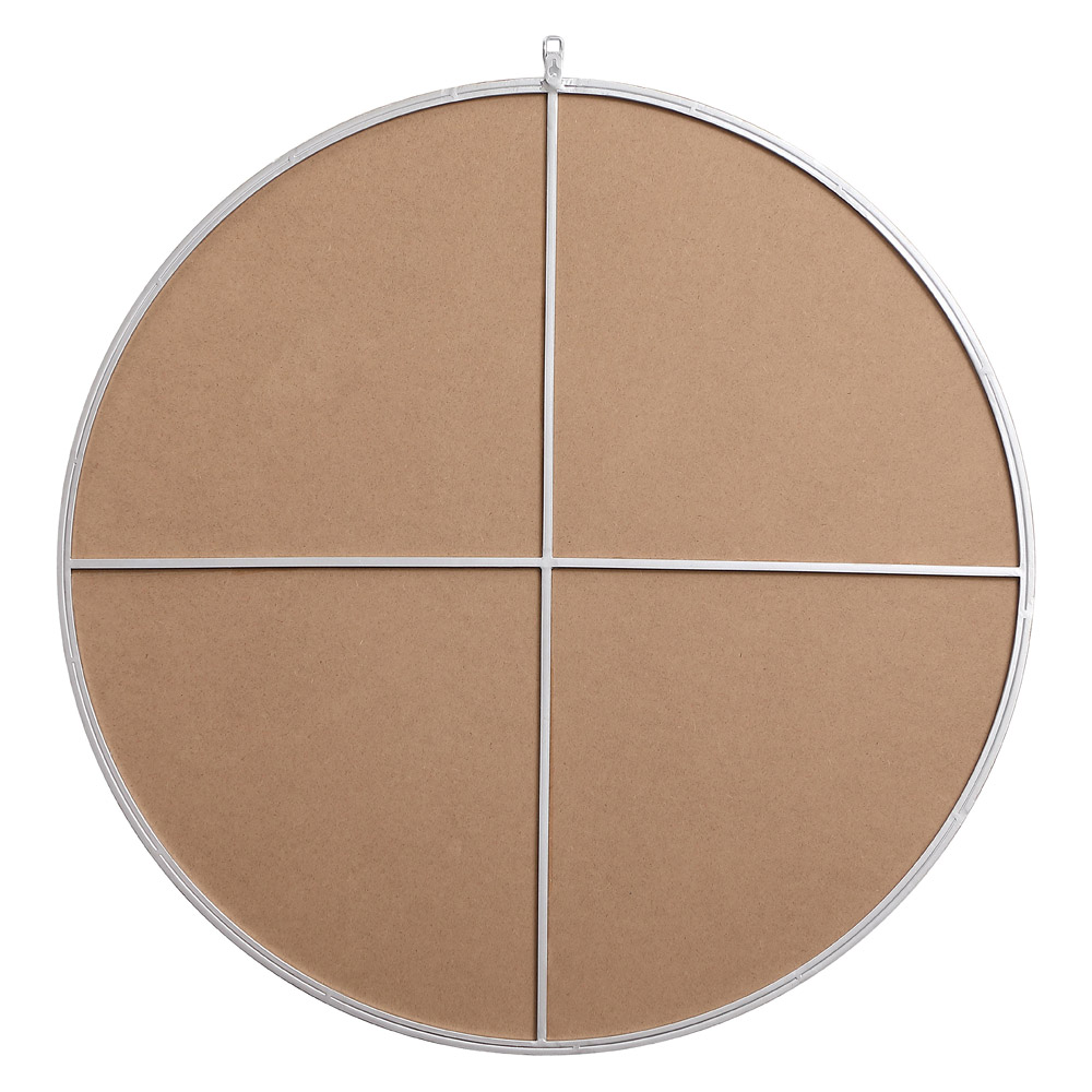 Elegant Wall Mirror - Silver, L 39" (MR4739S)