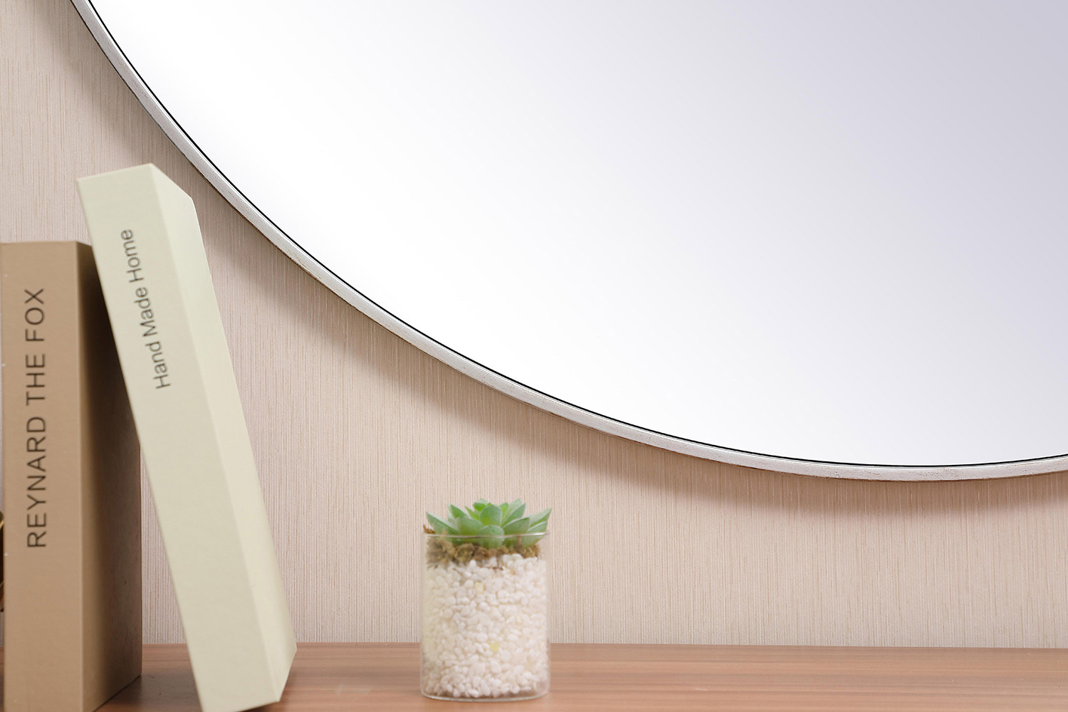 Elegant Wall Mirror - Silver, L 45" (MR4745S)