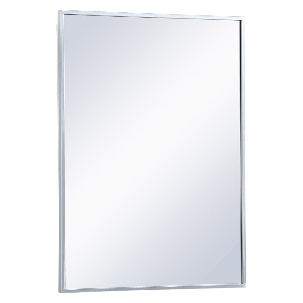 Elegant Wyn Medicine Cabinet - Silver, L 20" (MR572028S)