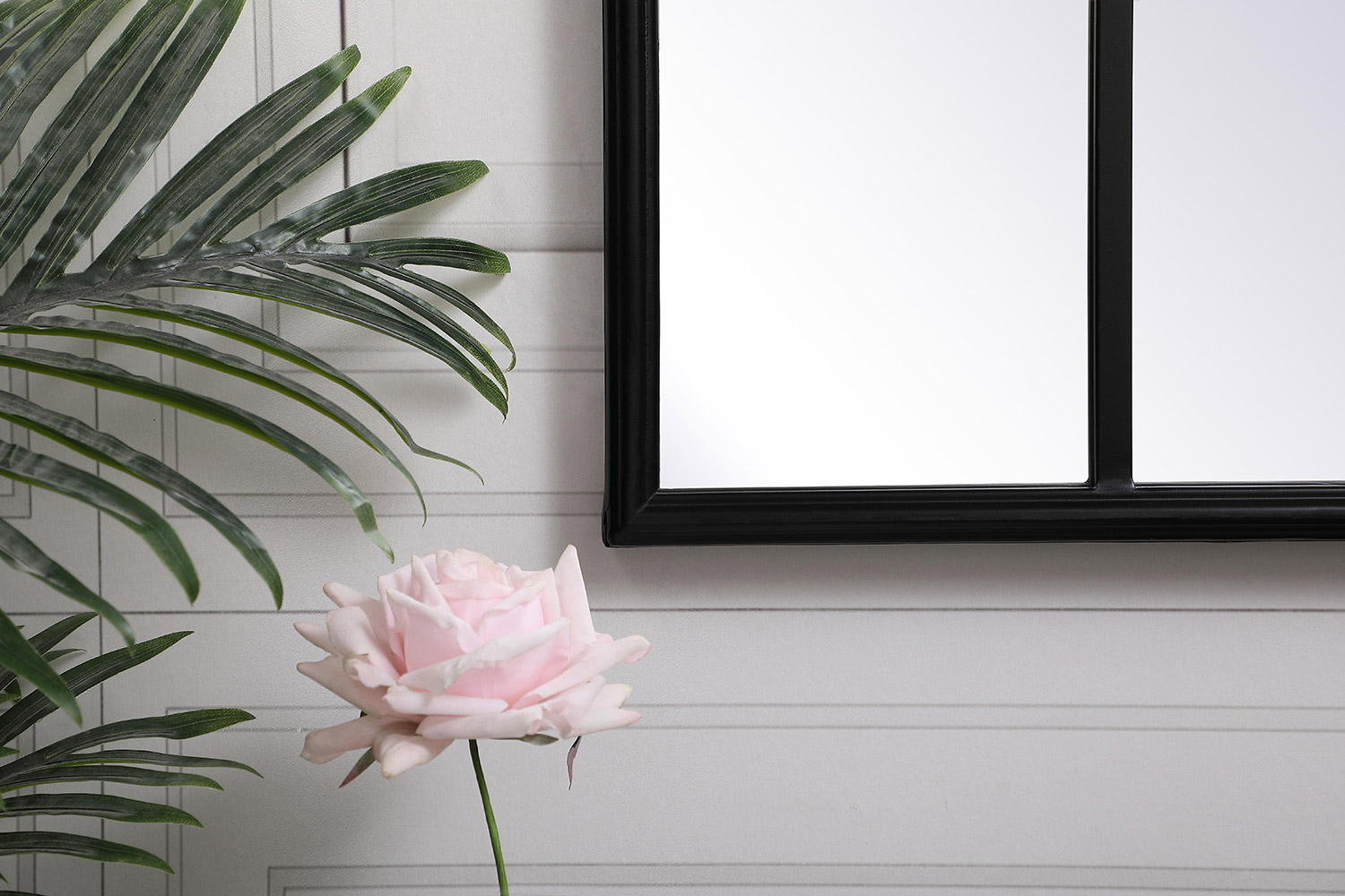 Elegant Wall Mirror - Black, L 41.5" (MR612842BK)