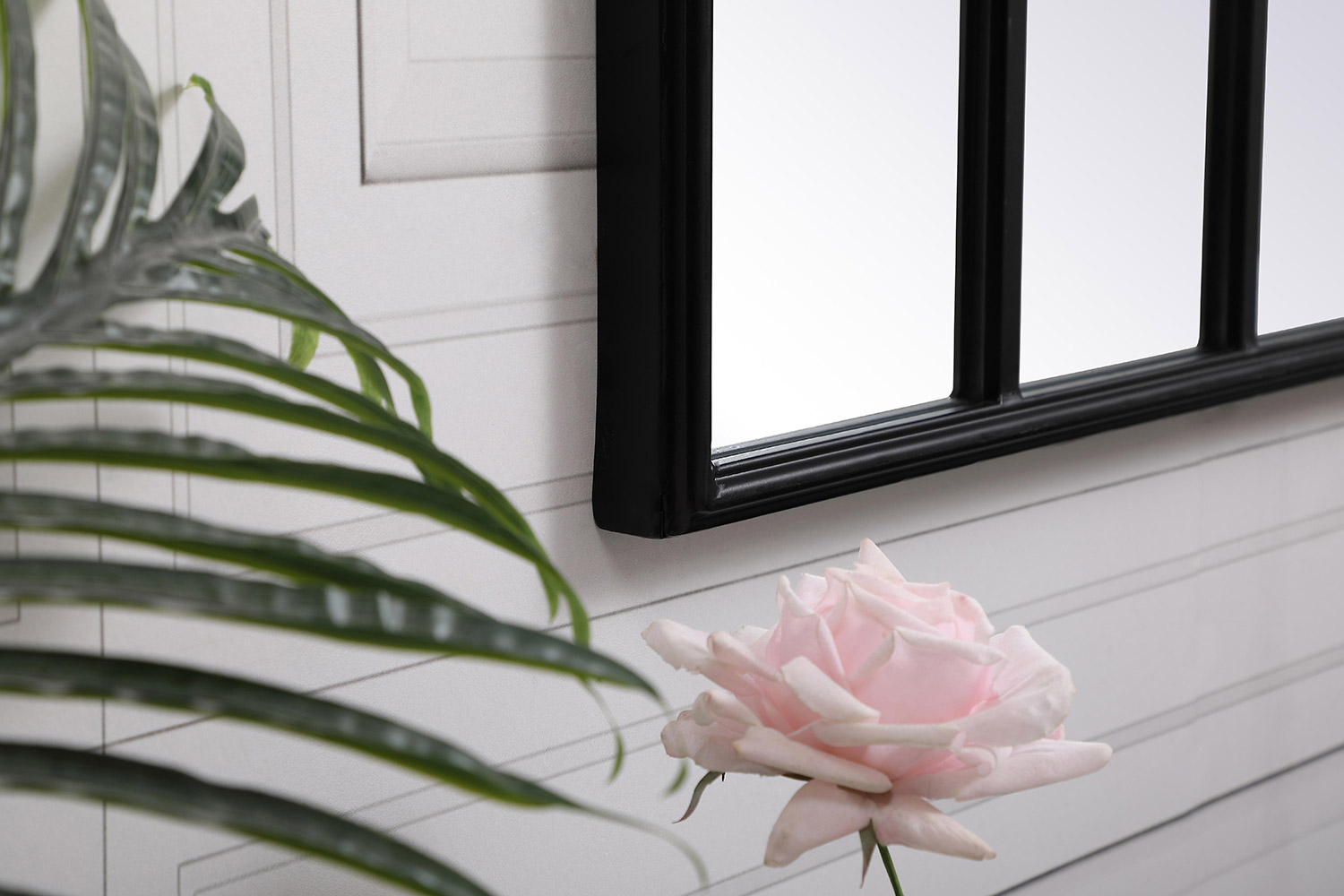 Elegant Wall Mirror - Black, L 41.5" (MR612842BK)