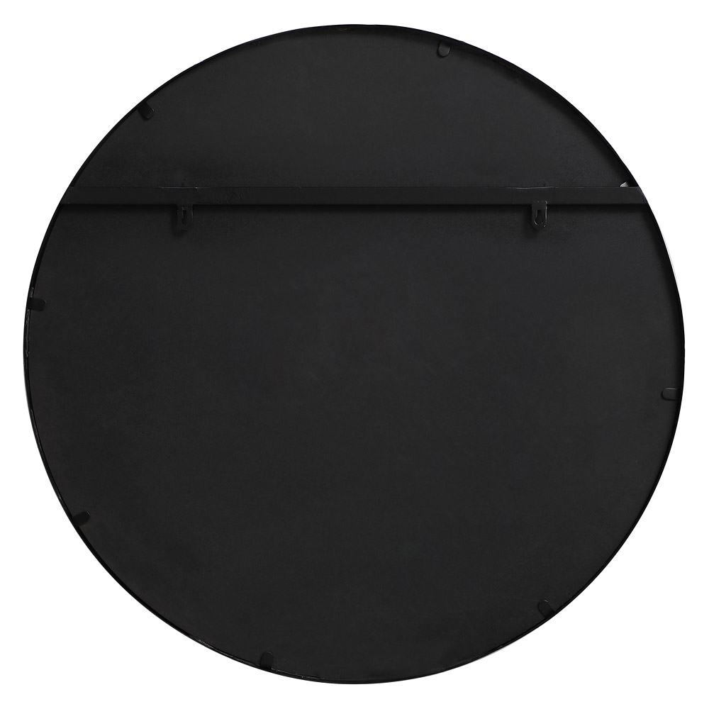 Elegant Wall Mirror - Black, L 28" (MR632828BK)