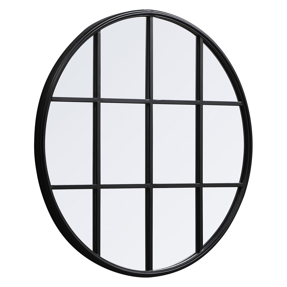 Elegant Wall Mirror - Black, L 31.5" (MR633232BK)