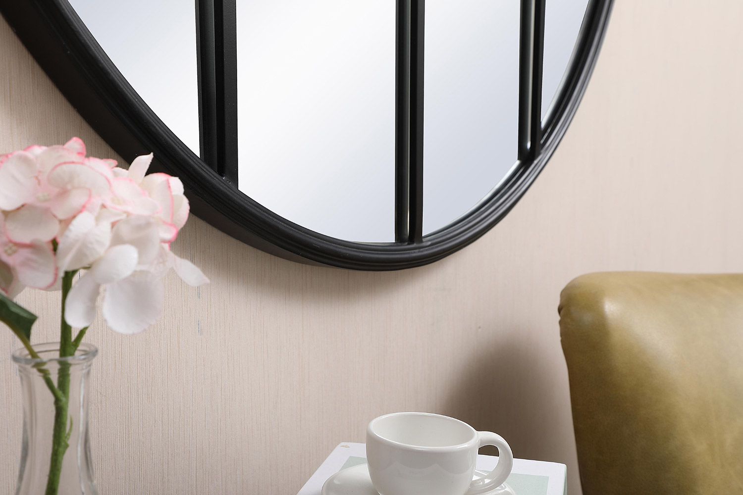 Elegant Wall Mirror - Black, L 36.25" (MR633636BK)
