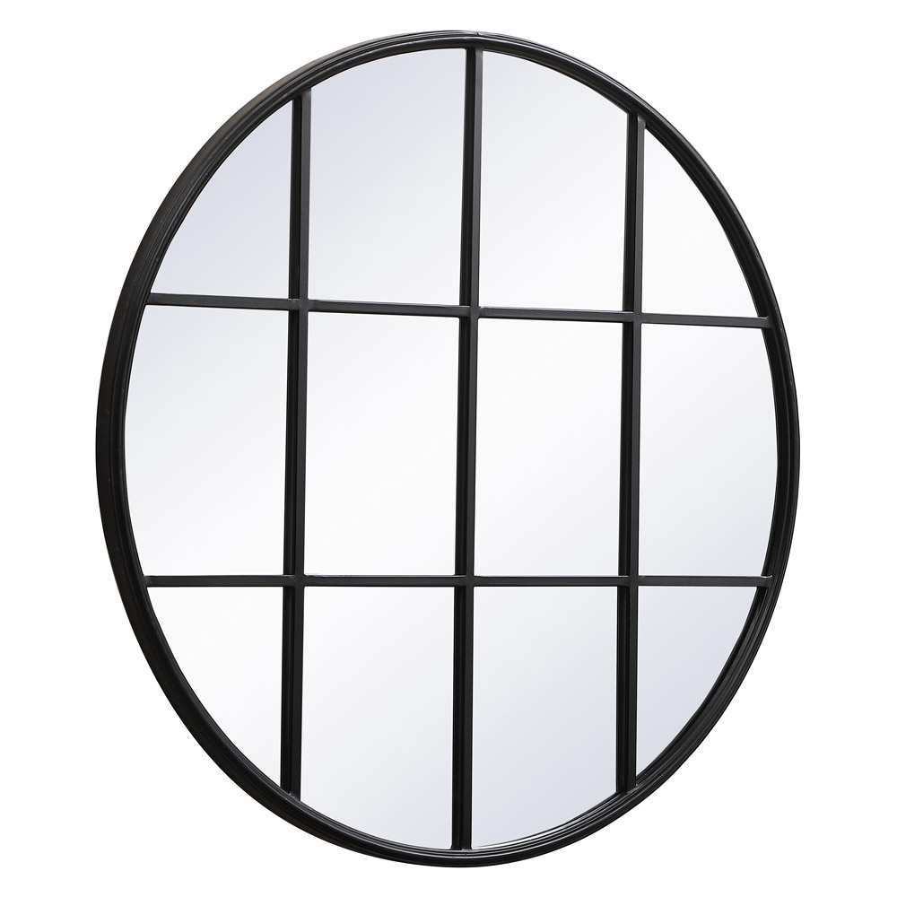 Elegant Wall Mirror - Black, L 36.25" (MR633636BK)