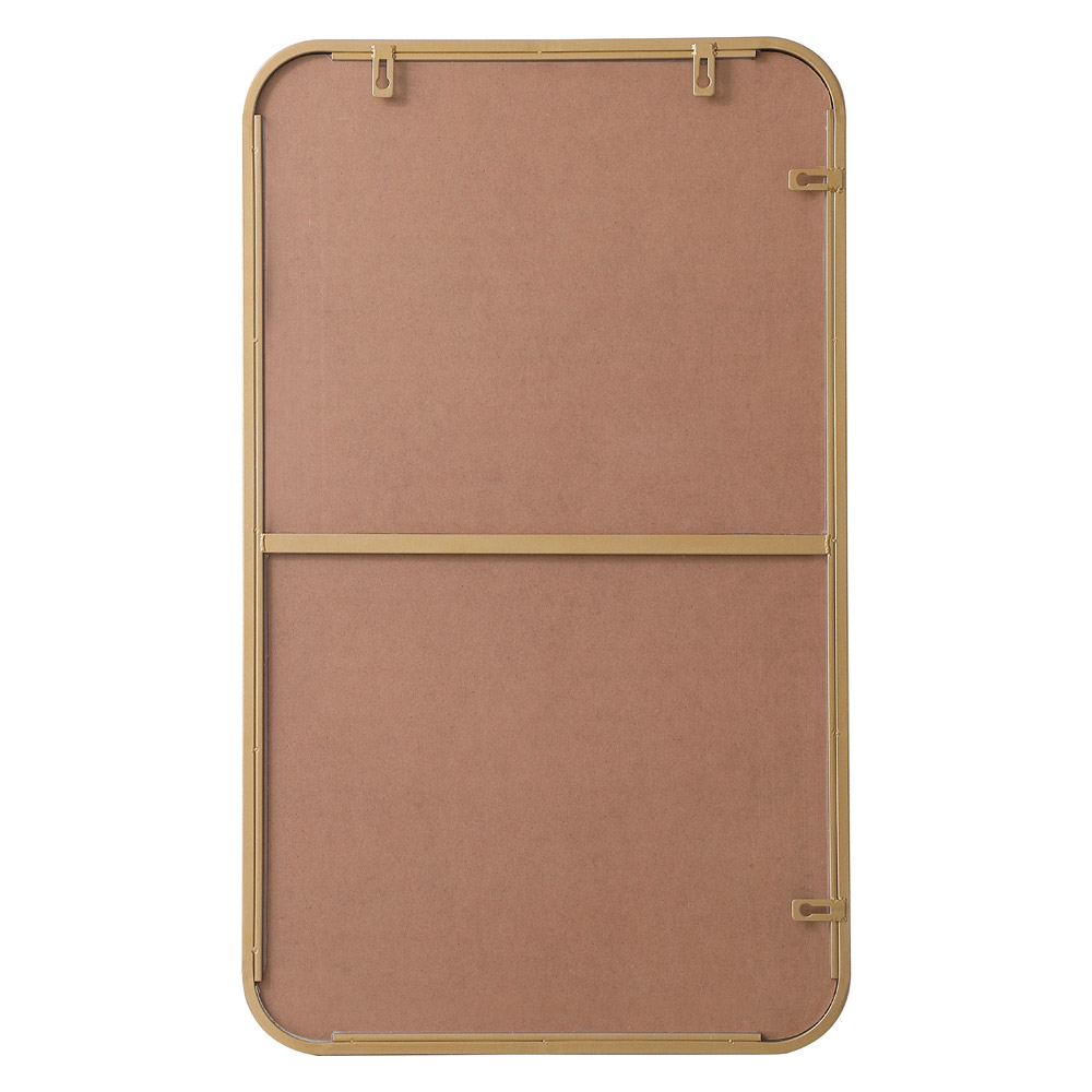 Elegant Wall Mirror - Brass, L 30" (MR801830BR)