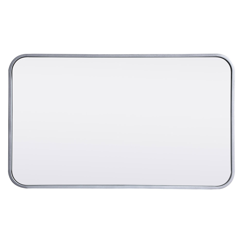 Elegant Wall Mirror - Silver, L 30" (MR801830S)