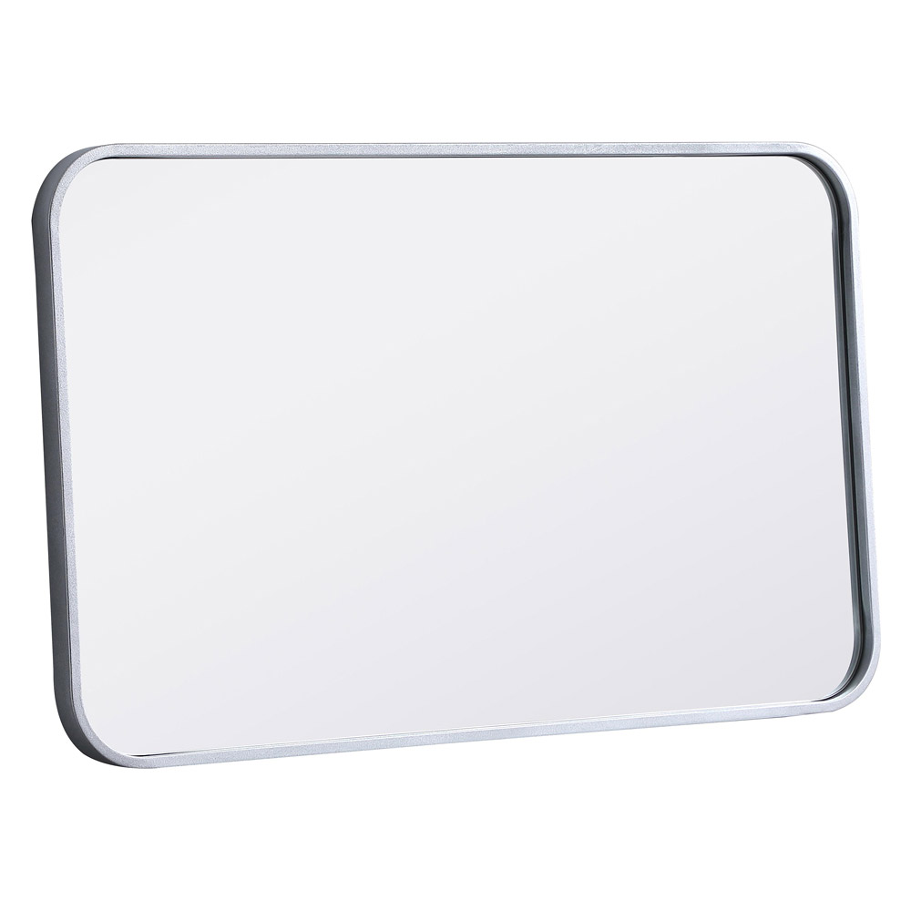 Elegant Wall Mirror - Silver, L 30" (MR801830S)
