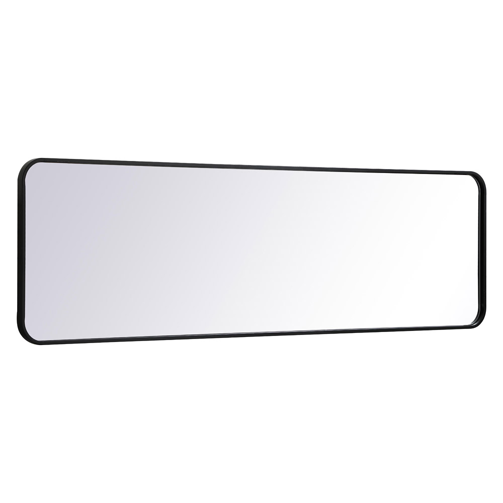 Elegant Wall Mirror - Black, L 60" (MR801860BK)