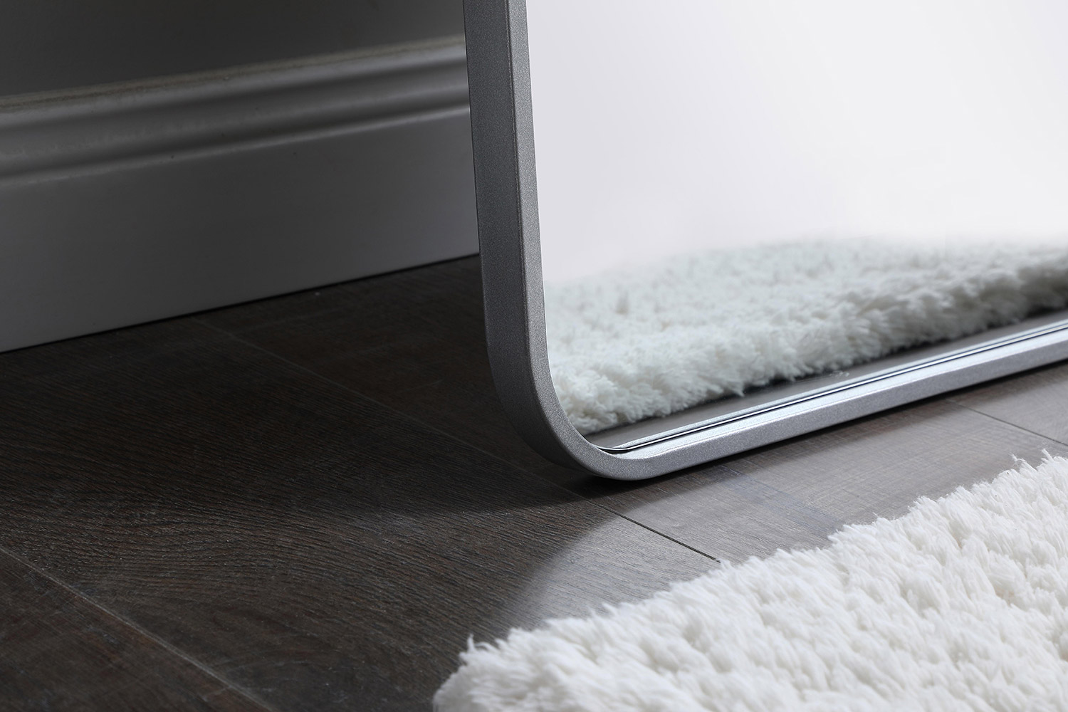 Elegant Wall Mirror - Silver, L 60" (MR801860S)