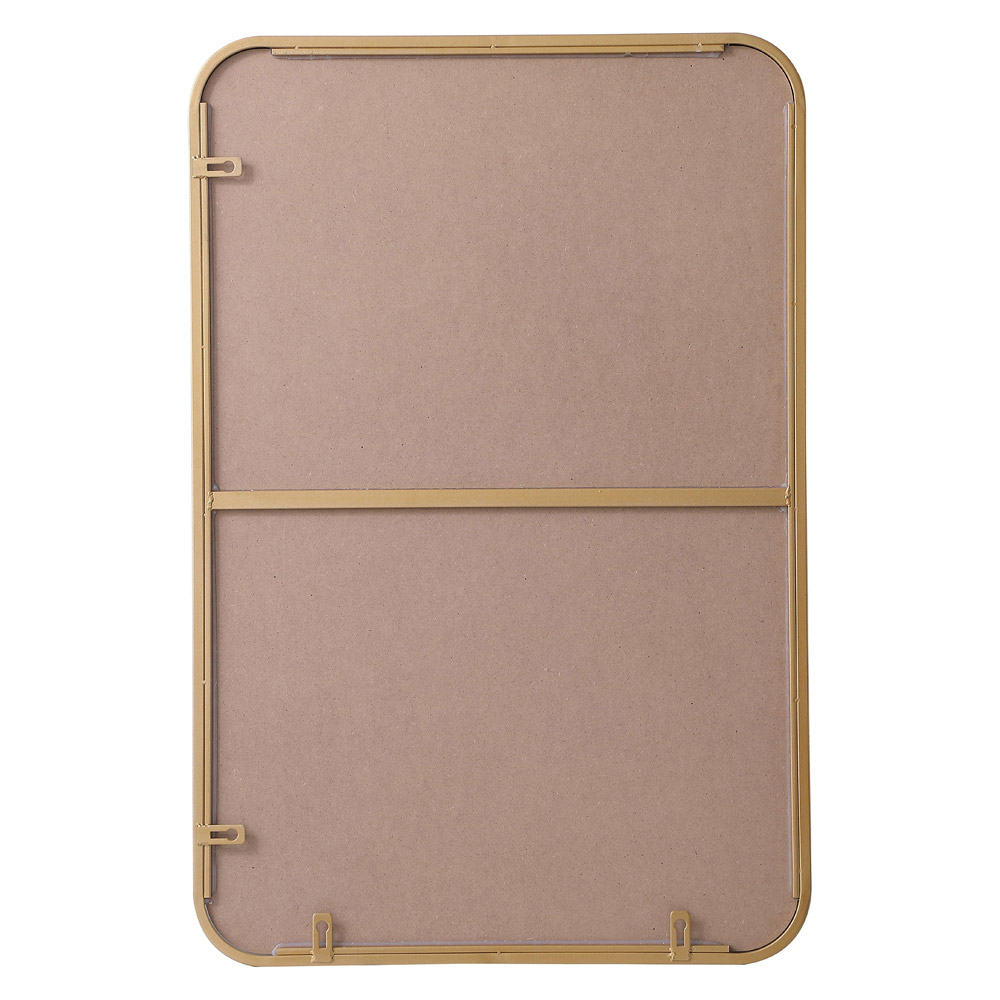 Elegant Wall Mirror - Brass, L 30" (MR802030BR)