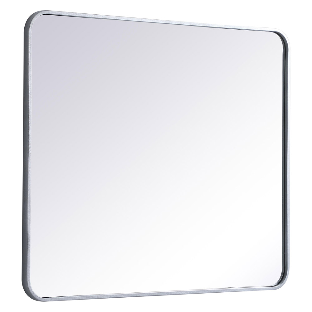Elegant Wall Mirror - Silver, L 36" (MR803036S)