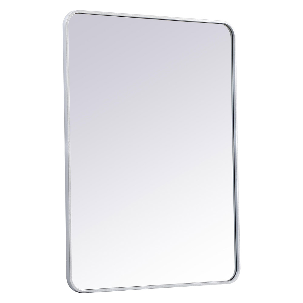 Elegant Wall Mirror - Silver, L 40" (MR803040S)