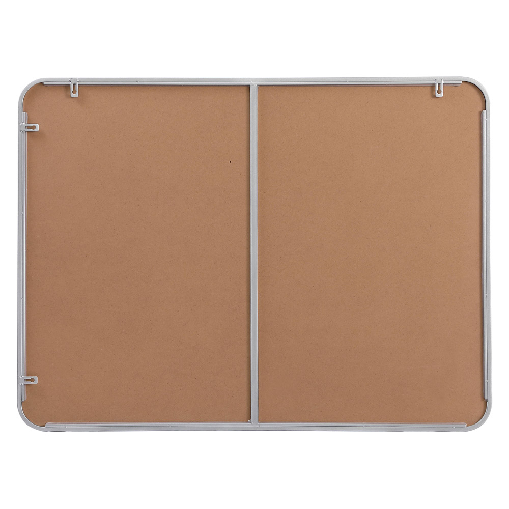 Elegant Wall Mirror - Silver, L 40" (MR803040S)