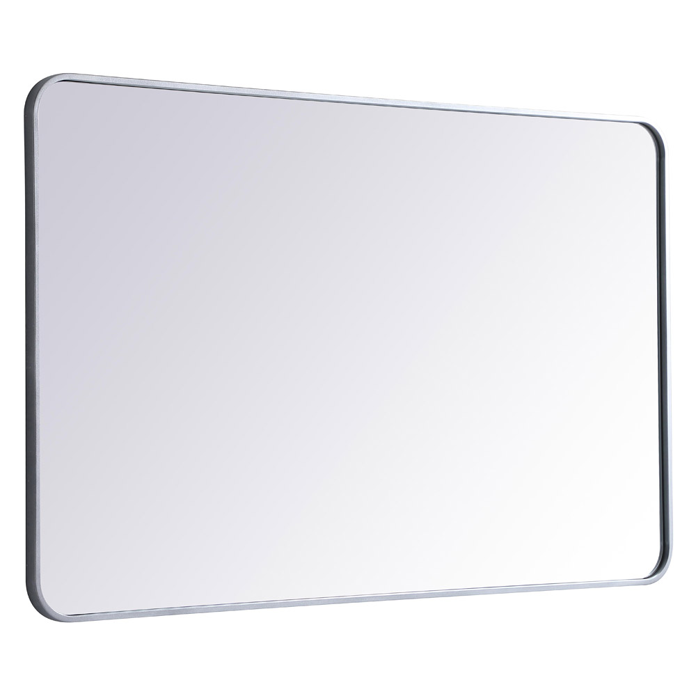 Elegant Wall Mirror - Silver, L 48" (MR803048S)